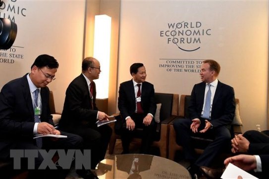Việt Nam đưa ra nhiều đề xuất quan trọng tại Hội nghị WEF Davos 2022