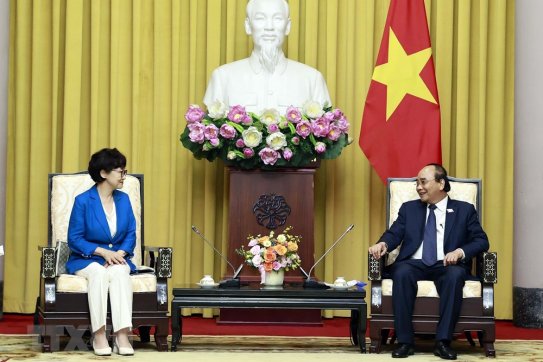 State leader receives representatives of RoK people in Vietnam