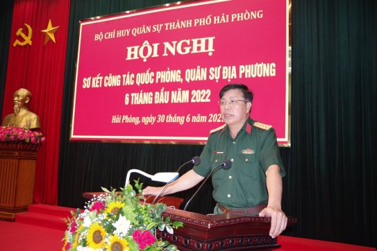 Bộ Chỉ huy Quân sự thành phố: Hoàn thành toàn diện các nhiệm vụ công tác quốc phòng, quân sự địa phương trong 6 tháng đầu năm