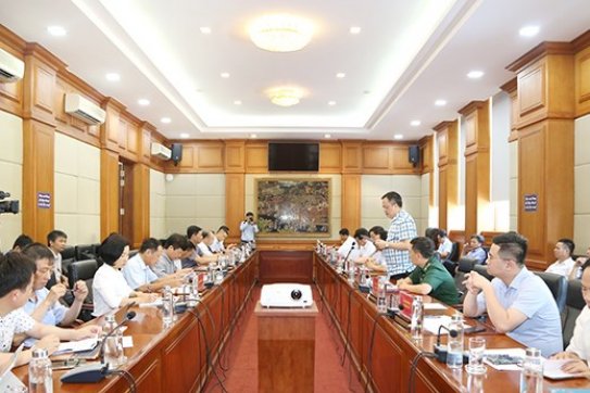 Đoàn công tác của Bộ Nông nghiệp và Phát triển nông thôn làm việc với UBND thành phố