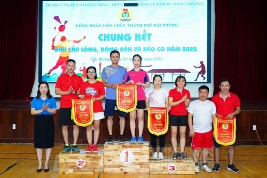 More than 200 athletes participated in the final of the City Officials' Union Sports Tournament