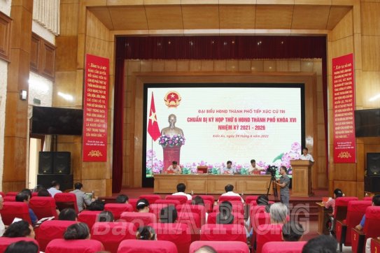 Cử tri quận Kiến An đề nghị thành phố quan tâm chỉ đạo thực hiện dự án đường nối quốc lộ 5 với quốc lộ 10
