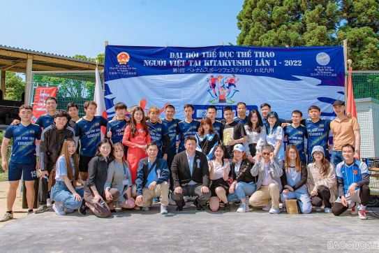 Tổ chức thành công Đại hội thể thao người Việt Nam tại Kitakyushu, Nhật Bản lần thứ nhất