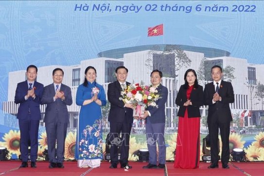 Chủ tịch Quốc hội Vương Đình Huệ gặp mặt Nhóm đại biểu Quốc hội trẻ