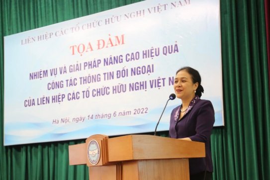 VUFO tìm giải pháp nâng cao hiệu quả công tác thông tin đối ngoại