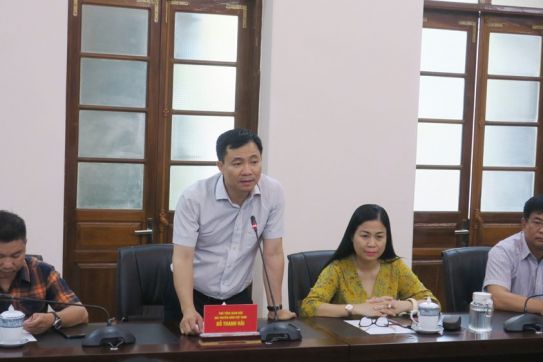 UBND thành phố làm việc với Đài Truyền hình Việt Nam về việc tổ chức vòng chung kết Giải Sao Mai 2022 tại Hải Phòng