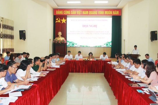 Ban Tuyên giáo Thành ủy xác định 8 nhóm nhiệm vụ, giải pháp trọng tâm thực hiện trong 6 tháng cuối năm 2022