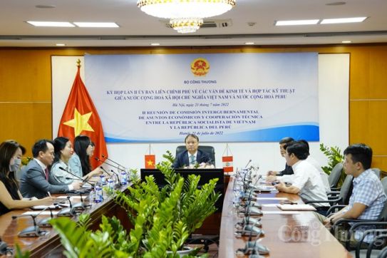 Việt Nam và Peru thúc đẩy hợp tác kinh tế thương mại