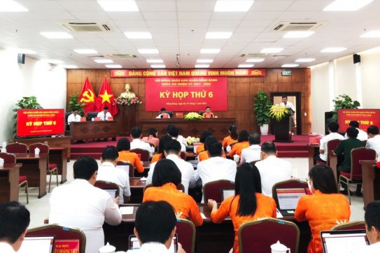 Khai mạc Kỳ họp thứ 6, HĐND quận Hồng Bàng khóa XIX, nhiệm kỳ 2021 - 2026