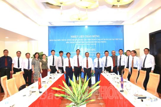 Thúc đẩy quan hệ hợp tác chiến lược giữa Hải Phòng và các địa phương của Lào lên tầm cao mới