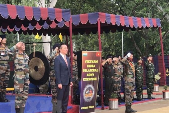 Vietnam, India hold joint peacekeeping exercise