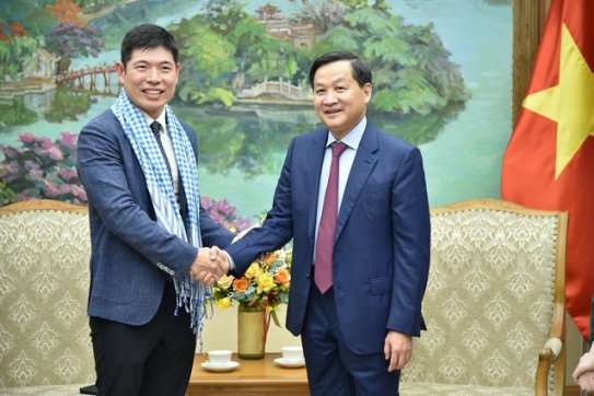 Phó Thủ tướng Lê Minh Khái tiếp Tổng Giám đốc kiêm đồng sáng lập Tập đoàn Grab