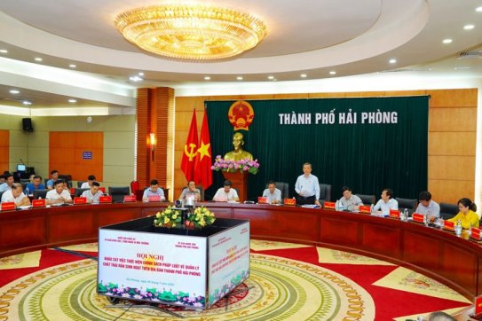 National Assembly’s Committee on Science, Technology, and Environment Committee conducted survey on the implementation of domestic solid waste management regulations and policies in the city