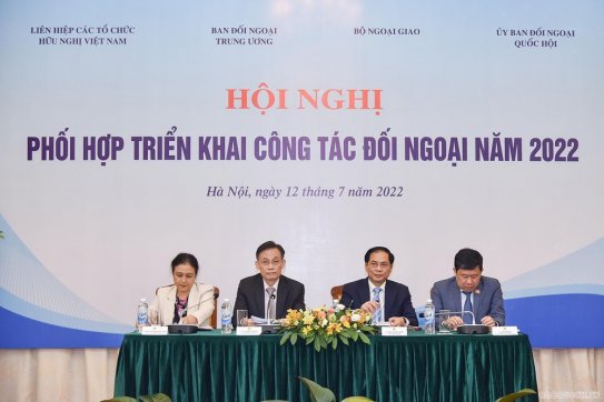 Thúc đẩy cơ chế phối hợp trong công tác đối ngoại
