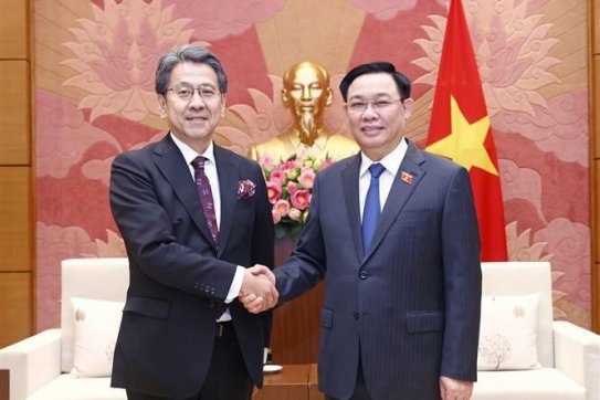NA Chairman hosts JBIC leader