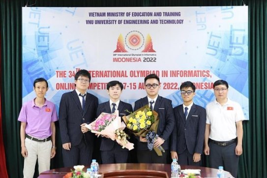Vietnam team claim four medals at Int’l Informatics Olympiad
