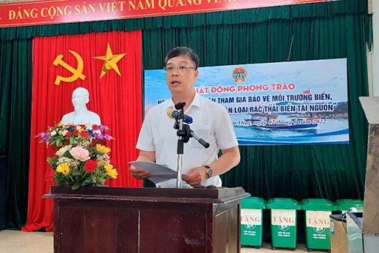 Launching the movement “Farmers and fishermen participating in marine environment protection” 