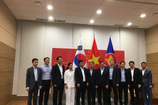 Hai Phong City delegation paid a courtesy visit to the Embassy of Vietnam in Korea