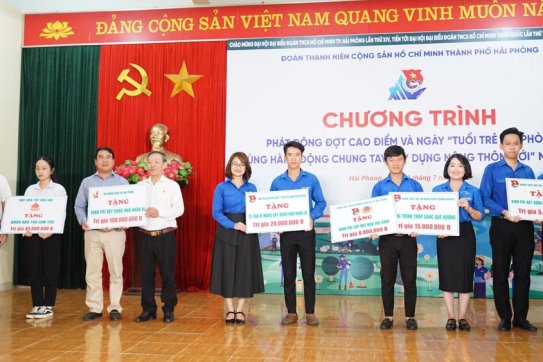 Tuổi trẻ thành phố hoàn thành vượt mức 7/13 chỉ tiêu Nghị quyết nhiệm kỳ 2017 - 2022 đề ra