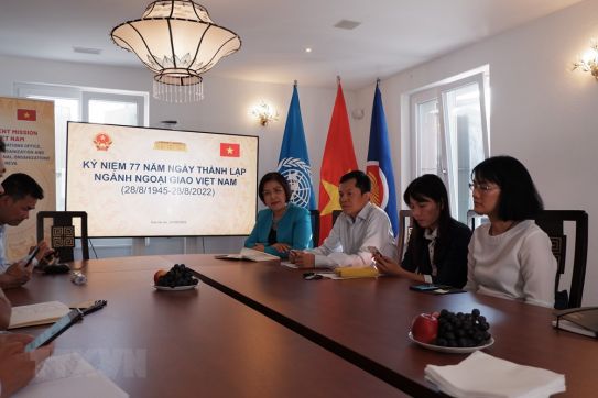 Kỷ niệm 77 năm Ngày thành lập ngành Ngoại giao Việt Nam tại Thụy Sĩ