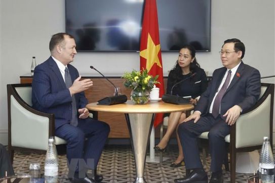 Chủ tịch Quốc hội gặp đại diện doanh nghiệp Anh đầu tư tại Việt Nam