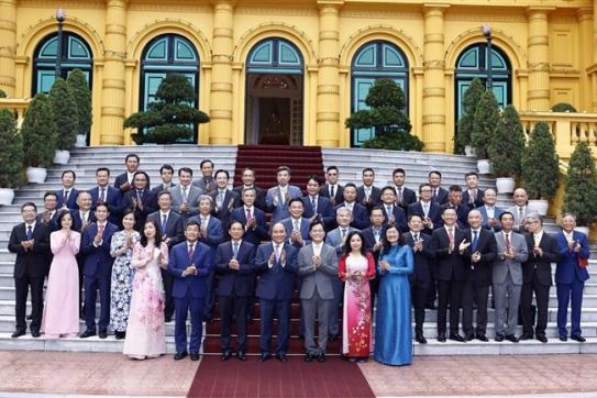 越南国家主席阮春福造访外交部
