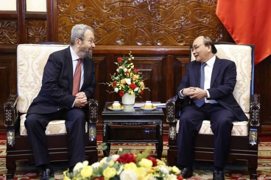 Israel đã trở thành một đối tác quan trọng của Việt Nam