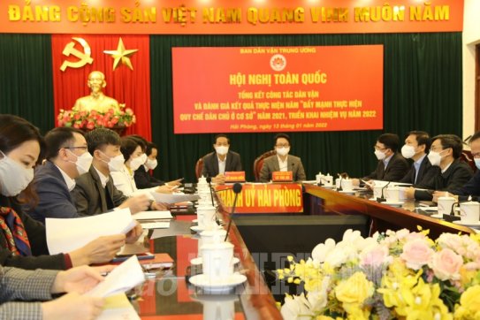 Công tác dân vận gắn với phát triển kinh tế, an sinh xã hội