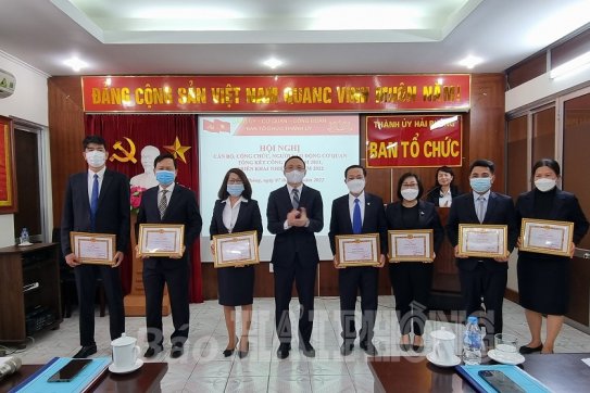 Ban Tổ chức Thành ủy: Tiếp tục đổi mới các khâu, phần việc trong công tác cán bộ, tổ chức xây dựng Đảng