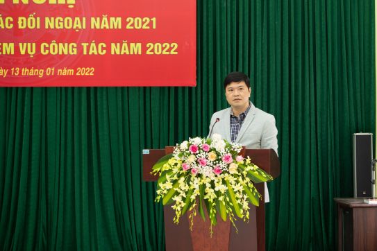 Conference summarizing foreign affairs in 2021, orientation and tasks in 2022