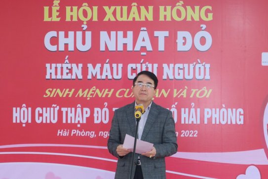 Khởi động “Chiến dịch vận động hiến máu tình nguyện dịp Tết và Lễ hội Xuân hồng” năm 2022
