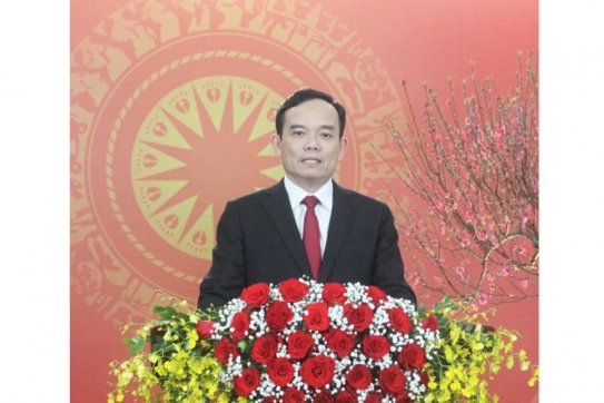 Lời chúc Tết của đồng chí Trần Lưu Quang, Ủy viên Trung ương Đảng, Bí thư Thành ủy, Trưởng Đoàn đại biểu Quốc hội Hải Phòng