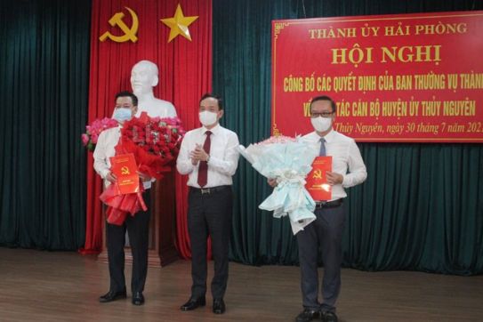 하이퐁시, 지방에서 많은 지도자 임명