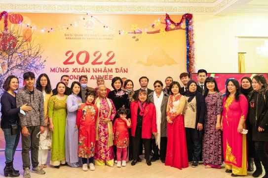 Xuân quê hương ấm áp, đậm văn hóa Việt tại Vương quốc Maroc