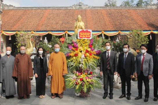 Phó Bí thư Thường trực Thành ủy thăm, chúc Tết các tổ chức tôn giáo tiêu biểu trên địa bàn thành phố
