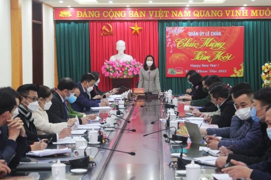 Quận Lê Chân chỉ đạo công tác phòng, chống dịch bệnh Covid-19 ở mức độ cao nhất