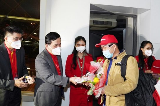 Vietjet chào đón chuyến bay quốc tế đầu tiên của năm mới từ Nhật Bản