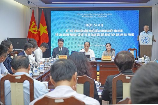 Kết nối cung - cầu công nghệ giữa doanh nghiệp Hàn Quốc với các cơ sở y tế, doanh nghiệp y dược và chăm sóc sức khoẻ trên địa bàn thành phố