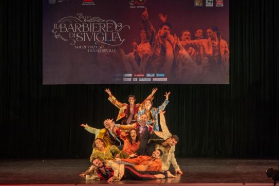 Vũ đoàn hàng đầu Italy trình diễn vở ballet “Người thợ cạo thành Seville” tại Hải Phòng