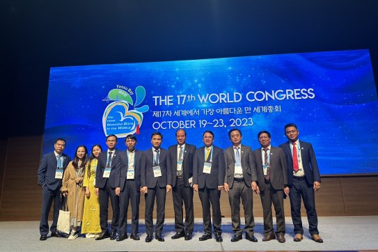 Đoàn đại biểu thành phố Hải Phòng hoàn thành tốt đẹp chuyến công tác tham dự Đại hội thế giới lần thứ 17 của Hiệp hội các vịnh đẹp nhất thế giới tại thành phố Yeosu (Hàn Quốc)