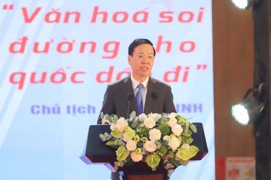 Phát biểu của Chủ tịch Nước Võ Văn Thưởng tại Hội nghị Đại biểu Nhà văn lão thành Việt Nam lần thứ nhất