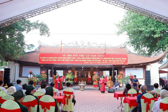 Lễ hội Đền Phú Xá (quận Hải An): Kỷ niệm 735 năm chiến thắng Bạch Đằng và 723 năm ngày mất của Tiết chế Hưng Đạo Đại Vương Trần Quốc Tuấn