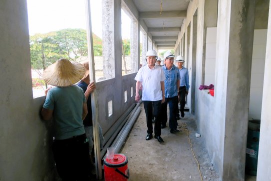 Lãnh đạo thành phố kiểm tra tiến độ triển khai các Dự án đầu tư xây dựng thuộc ngành Lao động Thương binh và Xã hội
