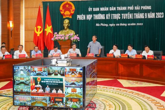 Phiên họp thường kỳ tháng 9/2023: Thành phố đã xuất sắc về trước 04 tháng kế hoạch thu hút vốn FDI năm 2023, đạt hơn 3 tỷ USD