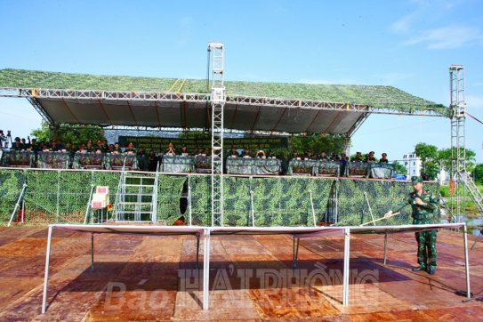 Huyện An Dương: Tổ chức thành công diễn tập khu vực phòng thủ năm 2023