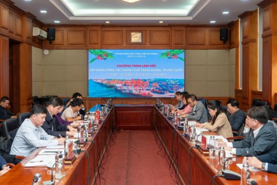 Đoàn đại biểu thành phố Trạm Giang, tỉnh Quảng Đông, Trung Quốc thăm và làm việc tại Hải Phòng