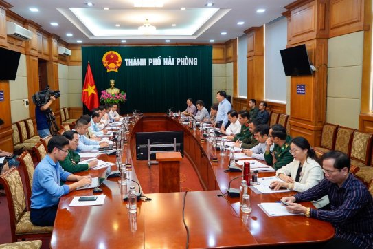 Hải Phòng chủ động xây dựng các phương án phòng chống sát hợp với tình hình thiên tai và thực tế theo đúng phương châm “4 tại chỗ”