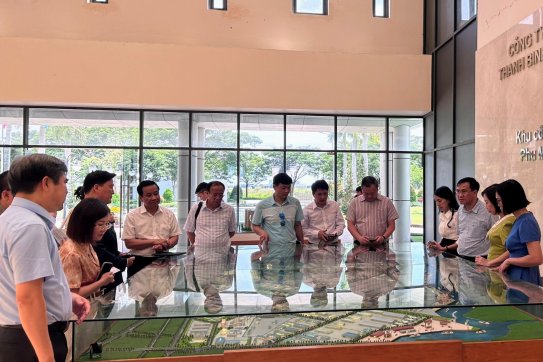 Đoàn công tác Ban Chỉ đạo Hội nhập quốc tế thành phố tìm hiểu kinh nghiệm phát triển xuất khẩu và dịch vụ logistics tại tỉnh Bà Rịa – Vũng Tàu