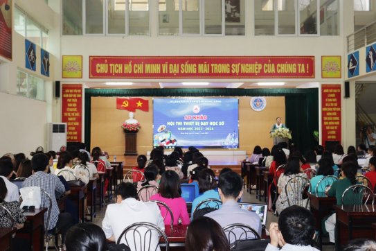 Quận Hồng Bàng: Sơ khảo Hội thi “Thiết bị dạy học số năm học 2023 - 2024”