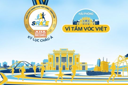 Hải Phòng: Sắp diễn ra Giải chạy dành cho học sinh, sinh viên S-Race 2023 với thông điệp 'Vì tầm vóc Việt'